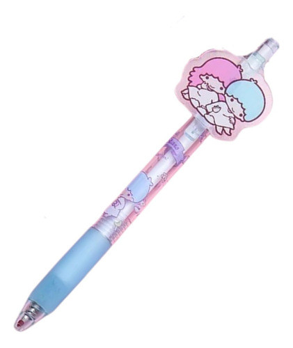 Caneta Gel Sanrio Kawaii Little Twin Stars Personalizada 0