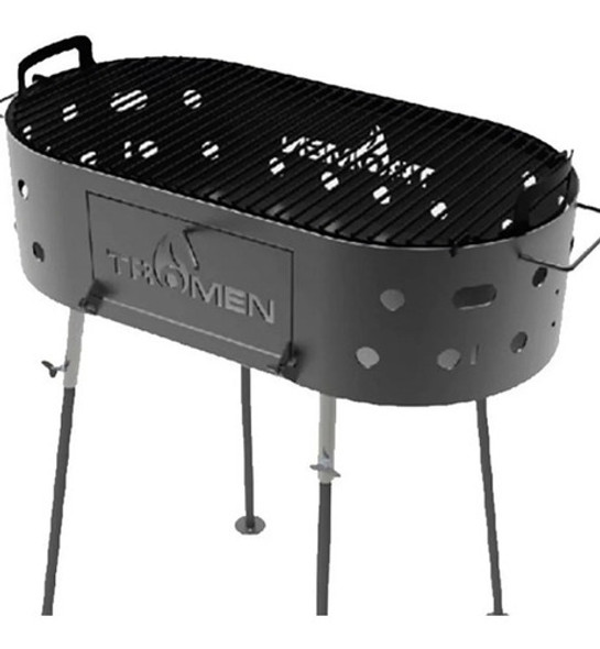 Parrilla Tromen A Leña O Carbón Duomo Oval Plaza V 0