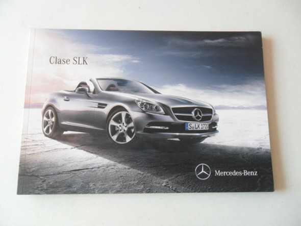 Folleto Catalogo Mercedes Benz Slk Cabrio No Manual 2012 0