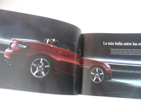 Folleto Catalogo Mercedes Benz Slk Cabrio No Manual 2012 1
