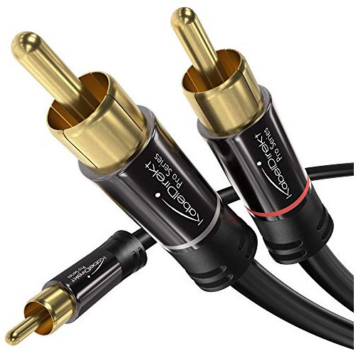 Kabeldirekt Cable / Cable Estéreo Rca (10 Pies / Pie De Larg 0