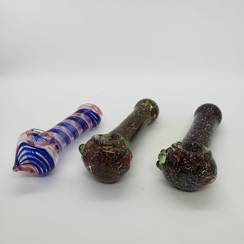 Pipa De Vidrio Pirex Chica Resistente Alta Durabilidad 0