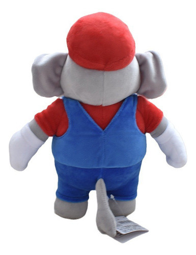 1 Peça De Pelúcia Super Mario Bros Wonder Mario Doll Elephan 1