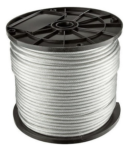 Cable De Acero Galvanizado 6mm 6x19+1 X 25 Metros 0
