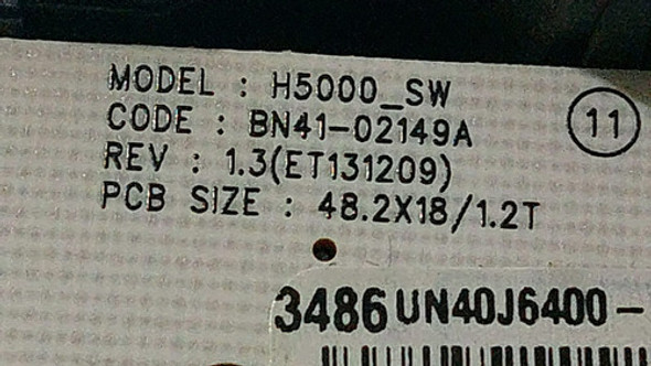 Botonera Samsung Un55j5500 H5000_sw Bn41-02149a Ak094 1