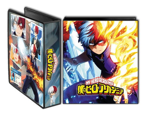 Carpeta Escolar N°3 + 6 Separadores Boku No Hero - M04 0