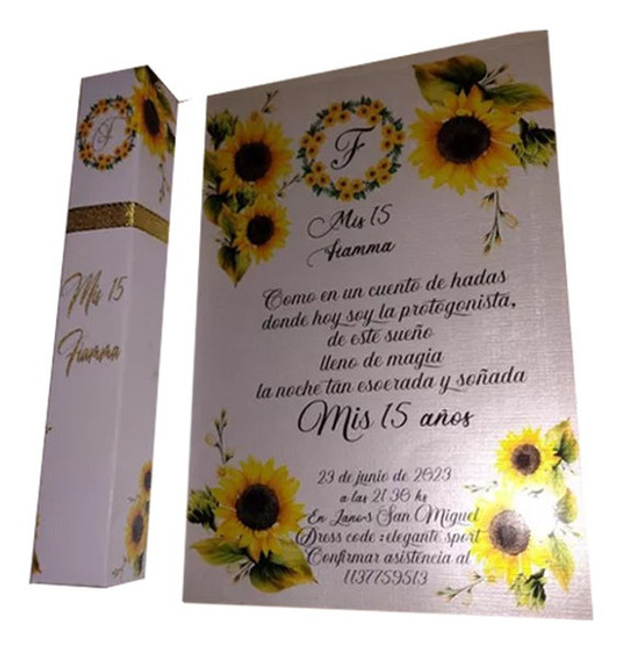 Pergamino Transparente Con Cajita Y Dije - Boda, 15 Años X20 0