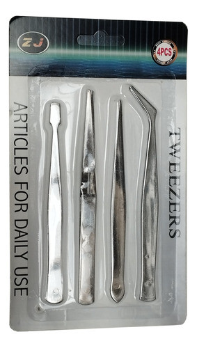Pinza Bruselas X 4 Piezas P/reparacion Celulares Electronica 0