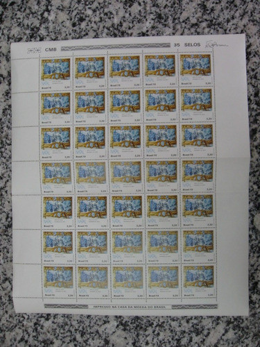 C1125 - Folha Inteira Com 35 Selos - Novos 0