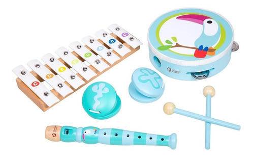 Set Musical Tucan En Madera Classic World 0