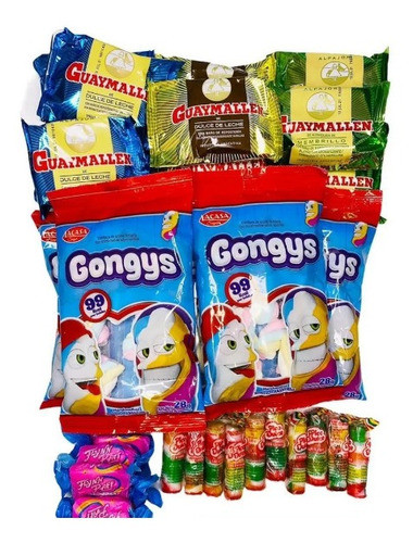 Combo De Golosinas 10 Chicos Lanus,gomitas,chupetines,etc 0