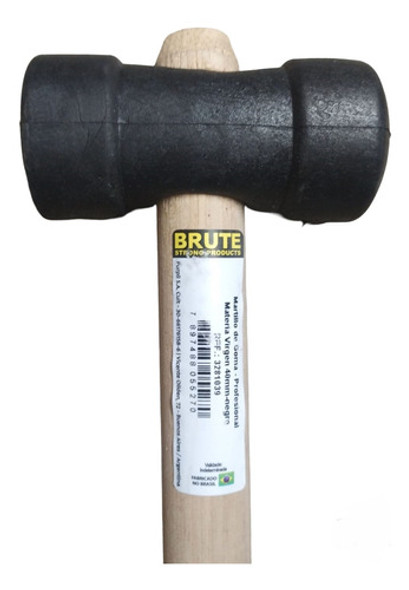 Maza De Goma Profesional Materia Virgen 40 Mm 1