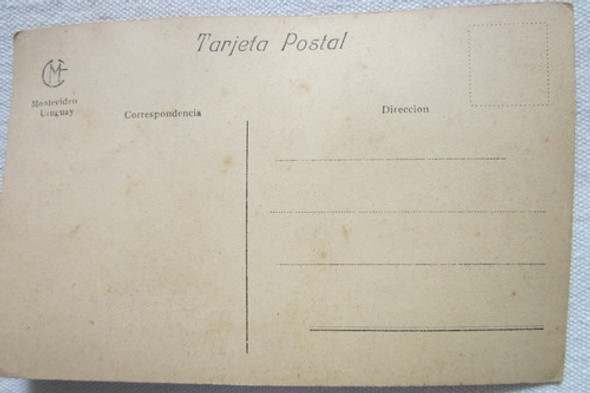 Antigua Postal Vista De Montevideo 1