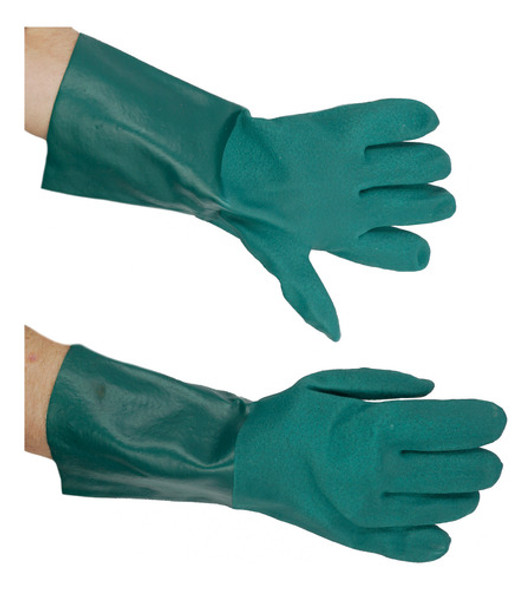Guante Latex Safefish Rugoso Verde 12 0 Guante Latex Safefish Rugoso Verde 12 0