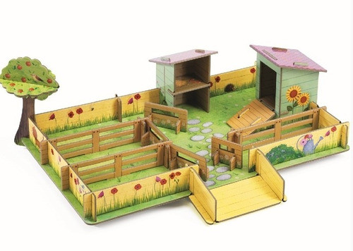 Pop To Play La Granja De María Para Armar De Djeco- Upalalá 0