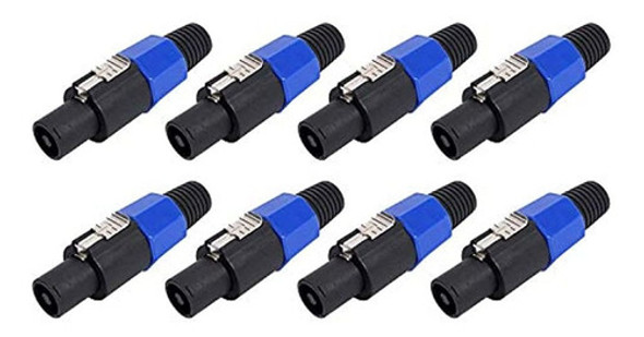 Dekomusic Paquete De 8 Conectores Adaptadores De Cable Speak 0 Dekomusic Paquete De 8 Conectores Adaptadores De Cable Speak 0