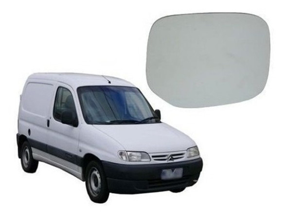 Lente Retrovisor Partner Berlingo 1996 Á 2010 Lado Direito 1