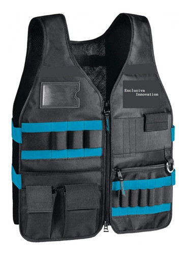 Chaleco Porta Herramientas Impermeable Resistente 0