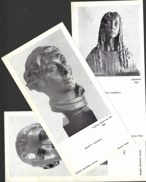 Agustín Riganelli_catálogo Desplegable + 4 Tarjetas_jun 1970 1