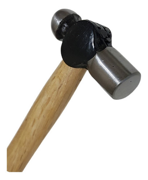 Martillo Bolita Chico 120gr. Acero Forjado Mango De Madera 1 Martillo Bolita Chico 120gr. Acero Forjado Mango De Madera 1