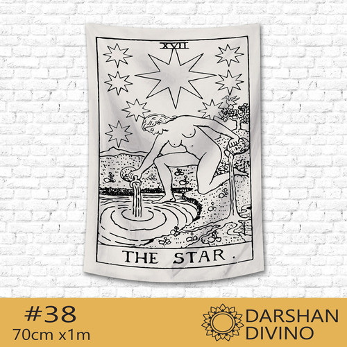 Tapiz Lona Cartas Tarot Rider Varios! 70x1m  Darshan Divino 1