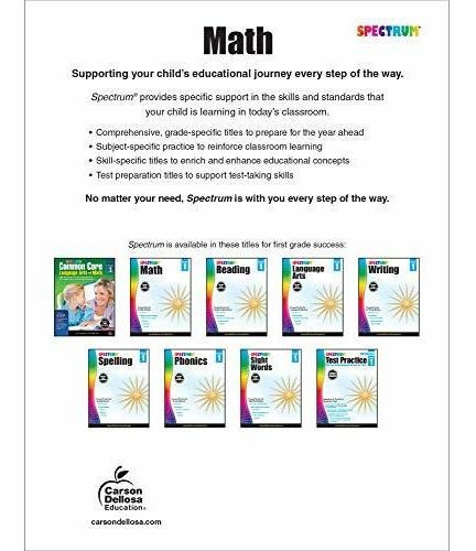 Book : Spectrum 1st Grade Math Workbooks, Adding And... 1