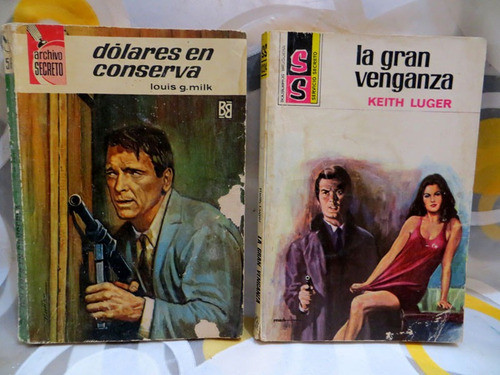 2 Novelas: Servicio Secreto + Archivo Secreto - Luger / Milk 0