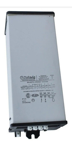 Balasto Exterior Dual Elt Italavia 400w Intemperie 0