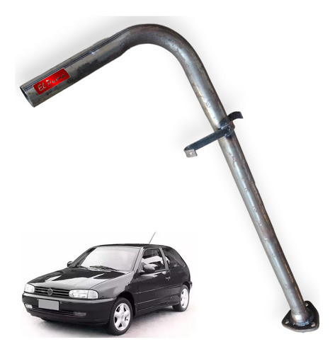 Intermedio Escape Vw Gol 1000 Inyección 1998-2003, El Puma 0