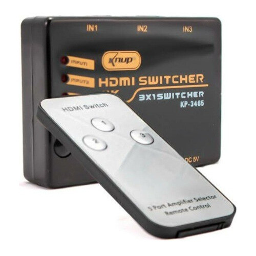 Selector De Señal - Hub Hdmi Con Control - Sertel 0
