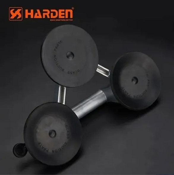Sopapa Triple Ventosa 100 Kg Aluminio Para Vidriero Harden 1