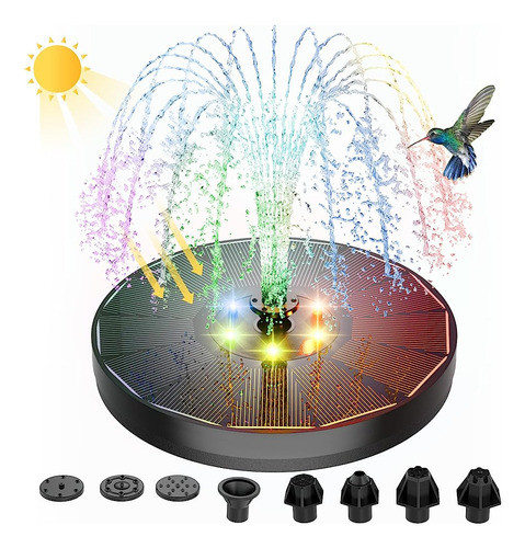Alukiki Solar Fountain 4w Bird Bath Fountains Pump Enhanced 0