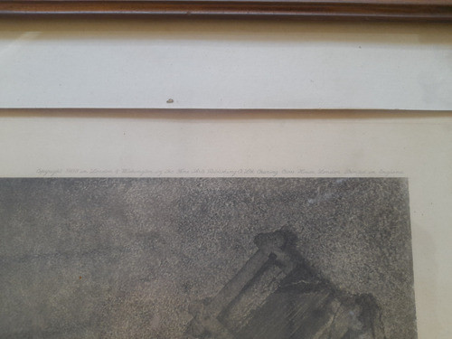 Antiguo Grabado Walter Langley. Londres 1908 1