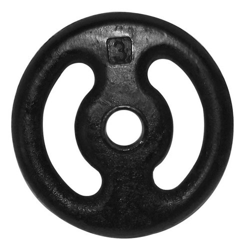 Anilha Ferro Fundido Pintada Fitness Academia 3,0 Kg 0