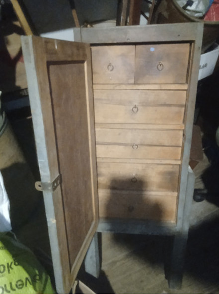 Mueble Antiguo  Para Calibres Muy Buen Estado 1