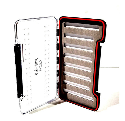 Caja Porta Moscas Ninfas. Capacidad 180 Moscas. Ultra Slim 0