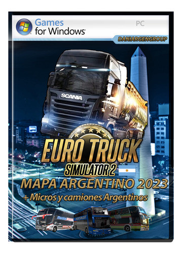 Mapa Argentina Euro Truck Simulator 2 El Más Completo 2023 0