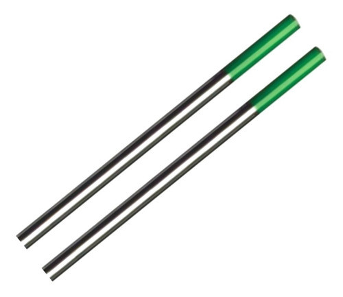 2 Tungsteno Punta Verde 2.4 Mm Tig Argon Aluminio Lacueva 0