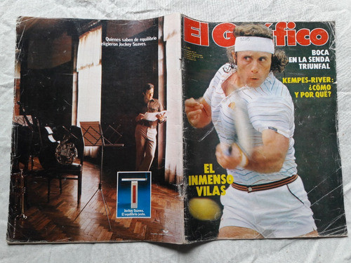 Revista El Gráfico Nº 3205 Marzo 1981 Vilas - Boca Huracán 0