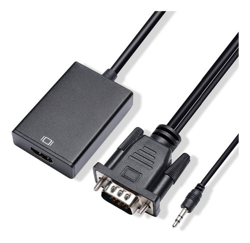 Conversor Vga A Hdmi Con Alimentacion , Activo 0