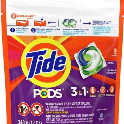 Tide Pods Detergente Ropa En Cápsulas X 16 Unidades Local 1