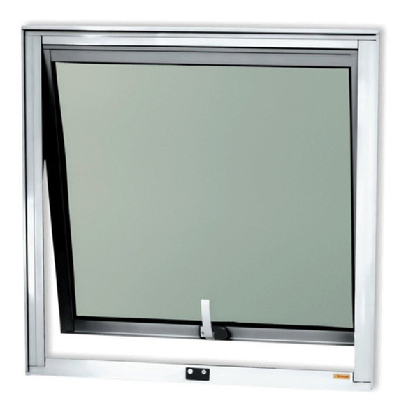 Janela De Alumínio Maxim-ar 60x60cm Vidro Mini Boreal Wt 0