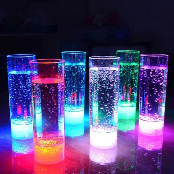 8 Vasos Largos Luminosos Luz Led Cotillon Carioca Fiesta 1