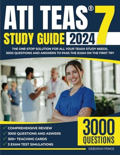 Libro: Ati Teas® 7 Study Guide 2024: The One-stop Solution 0