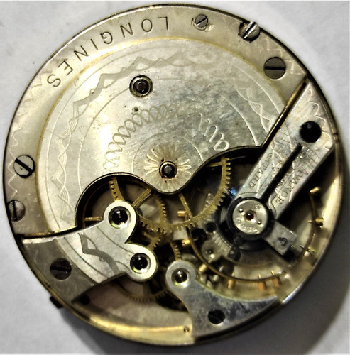 Maquina Reloj De Bolsillo Longines - Diam 45 Mm Funcionando 1