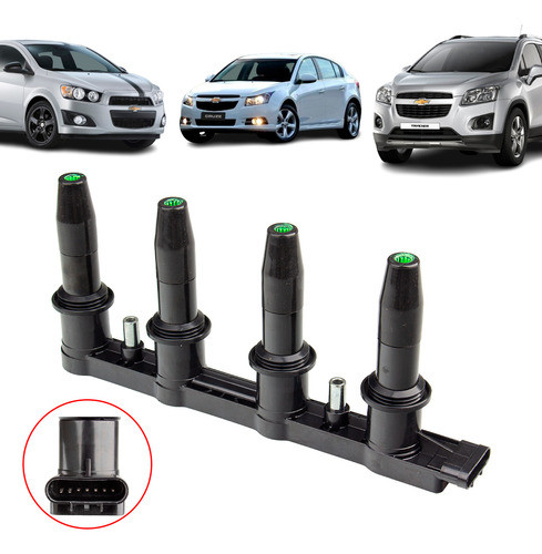 Bobina Ignição Cruze 1.8 16v 2011 2012 2013 2014 2015 2016 0