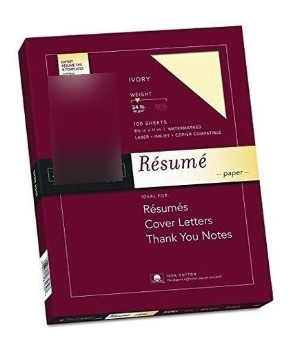 Southworth 100% Cotton Résumé Paper 8.5 X 0
