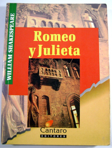 Romeo Y Julieta Shakespeare Cantaro Usado Papel Ok Boedo 0