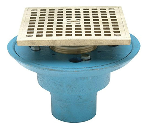 Zurn Fd2254-nh2-s5 Desagüe De Ducha Cuadrado Sin Cubo Con Co 0