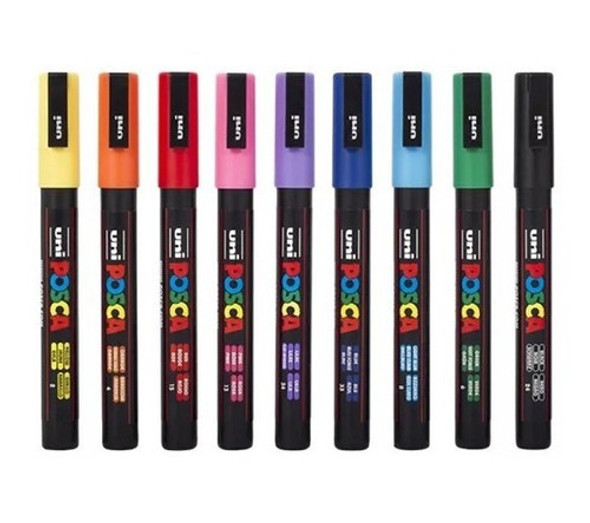 Marcador Posca | 1.3 Mm | Uni | Negro 1
